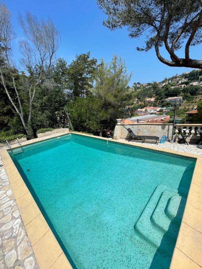 Appartement Bas De Villa Avec Piscine Privee Partagee Proche Bord De Mer Cagnes-sur-Mer Luaran gambar