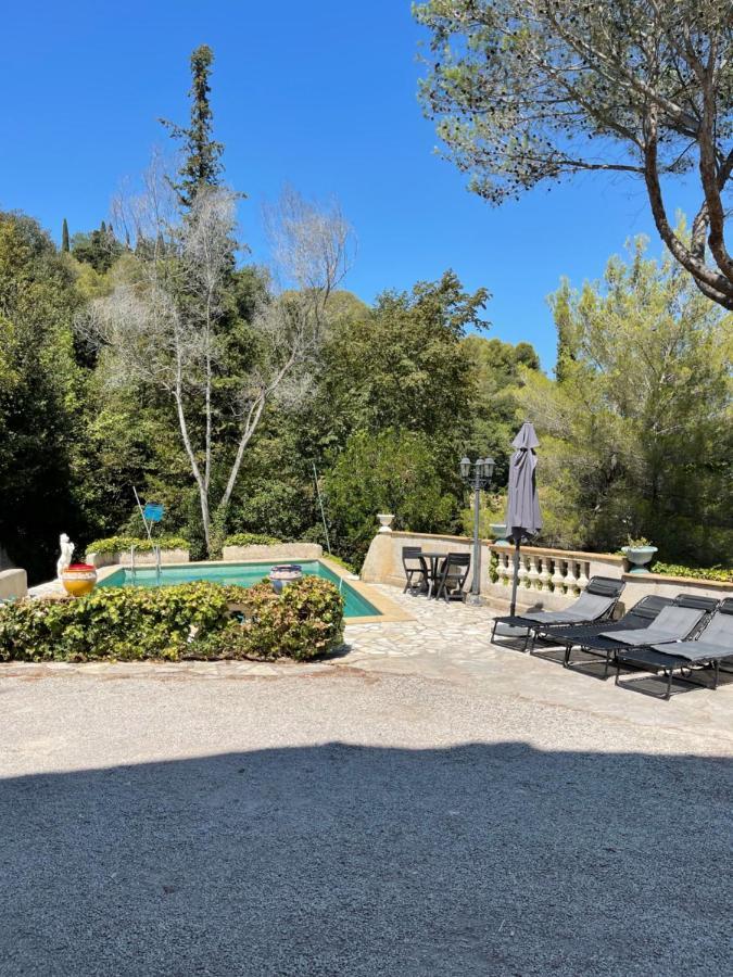 Appartement Bas De Villa Avec Piscine Privee Partagee Proche Bord De Mer Cagnes-sur-Mer Luaran gambar