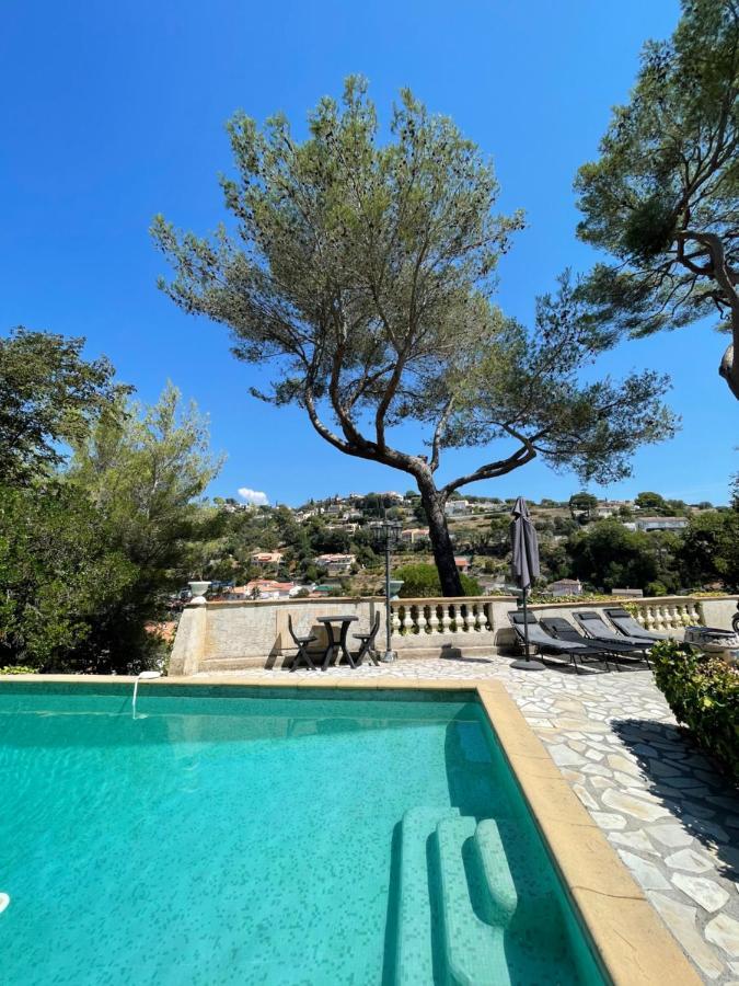 Appartement Bas De Villa Avec Piscine Privee Partagee Proche Bord De Mer Cagnes-sur-Mer Luaran gambar